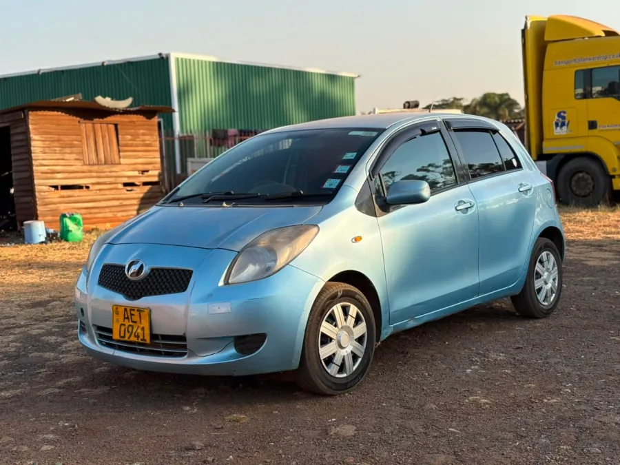 Toyota Vitz, 2006 Model, Mileage @ 164,000km, Petrol Engine, Automatic, Fabric Interior, Blue Colour