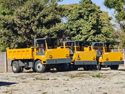 Underground Dumptrucks, 2025 Model, Engine Power: 76 kW, Rated Load: 10 T, Maximum Speed: 25 km/h