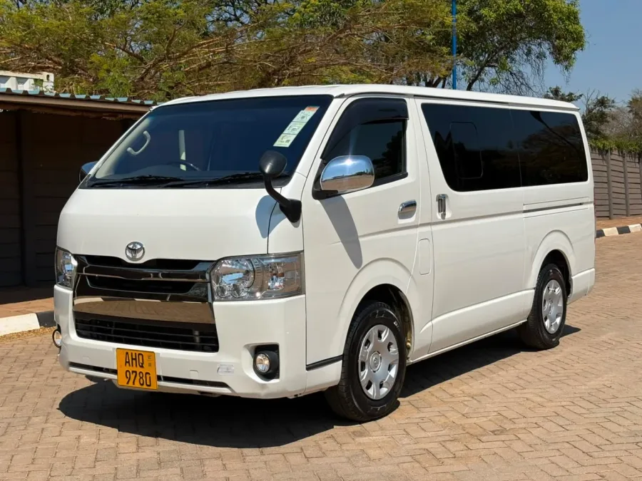 Toyota Hiace Super GL, 2017 Model, Mileage @ 150,000km, 1KD 3.0D4D Diesel Engine, Auto,Push-to-Start