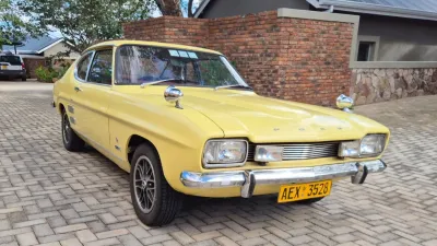 Ford Capri Series 1, 1972 Model, 1600cc Kent Engine, Manual Transmission, Alloy Wheels, 