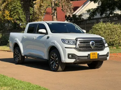 GWM Steed 6 Petrol Double Cab – White, 2025, 17,777 km