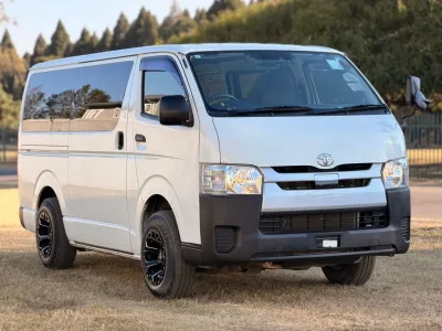 2019 Toyota Hiace van, 70,000 km, diesel automatic