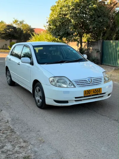 2006 Toyota Runx automatic hatchback, white, 150,000 km