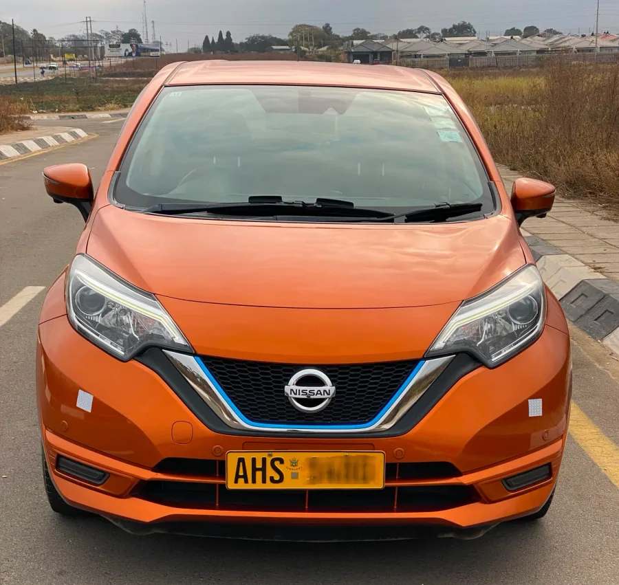 2017 Nissan Note e-Power, orange, automatic, well-maintained hatchback