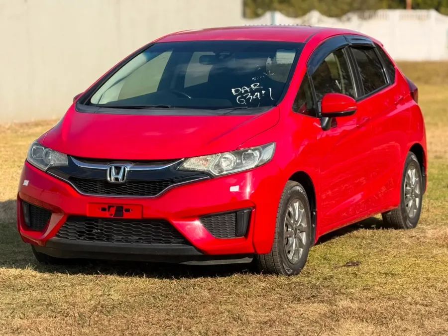 Honda Fit 2017 Automatic, Red, Harare CBD
