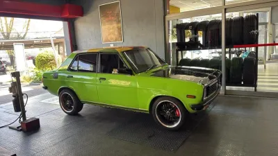 1992 Datsun 1200 project race car with 2.0L turbo SR20 engine