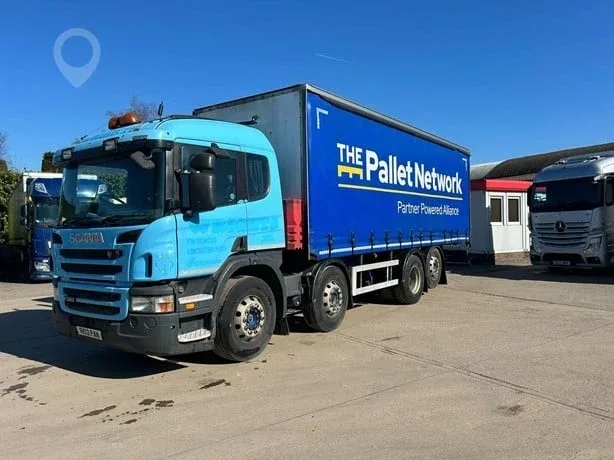 2012 Scania 25-tonne Curtain Side Truck