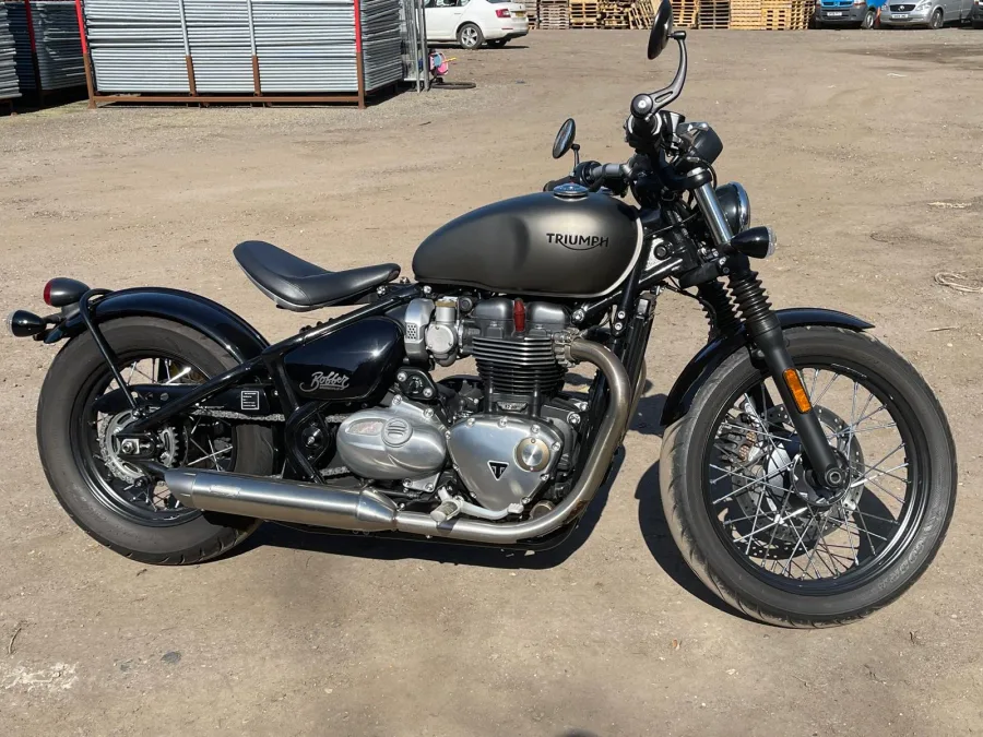 2021 Triumph Bobber 1200, 11,000 km