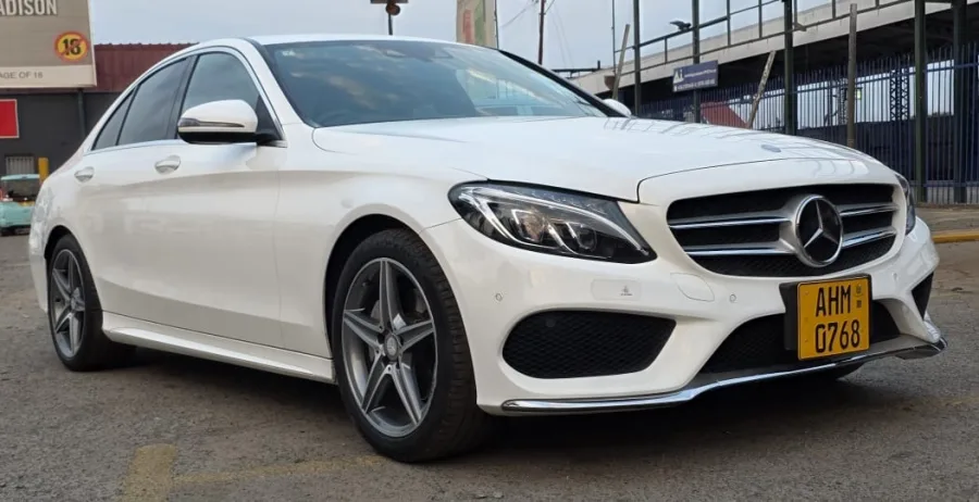2017 Mercedes-Benz C180 AMG Sedan, White