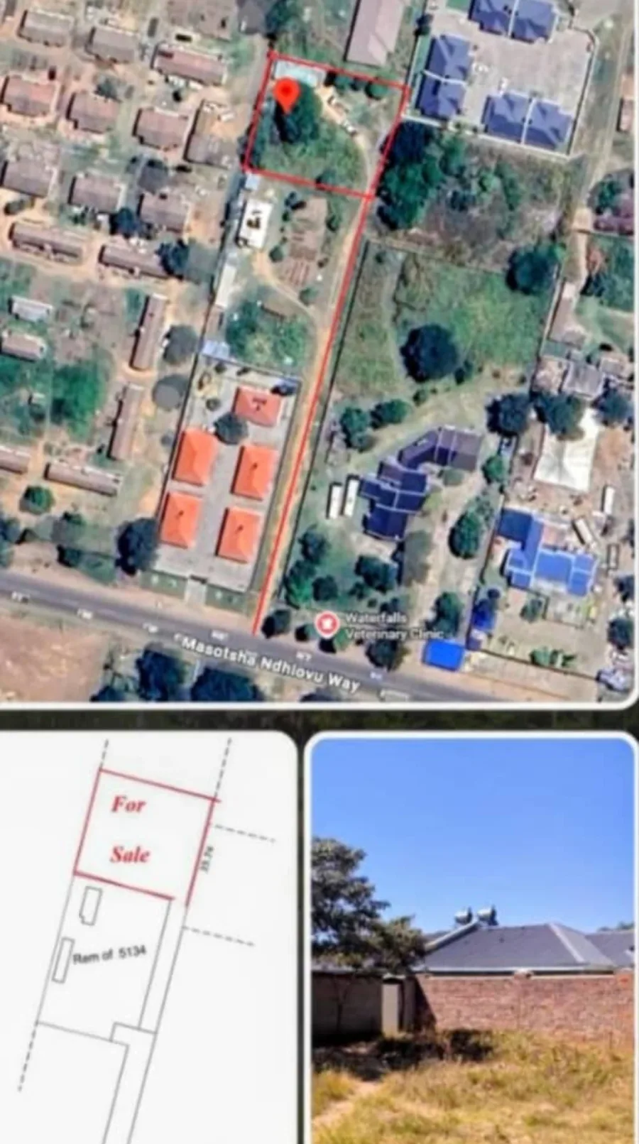 Vacant Stand in Waterfalls, Harare South – 1923 sqm