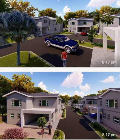 5-Bedroom Duplex Clusters in Greystone Park, Harare North